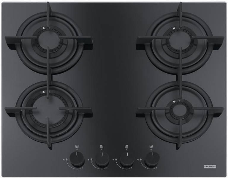 Plita incorporabila Franke Crystal Black FHCR 604 4G HE BK C
